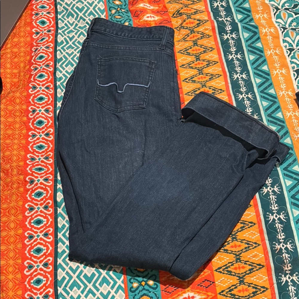 Kimes Ranch Women's Boot Cut Jeans - Dark Blue